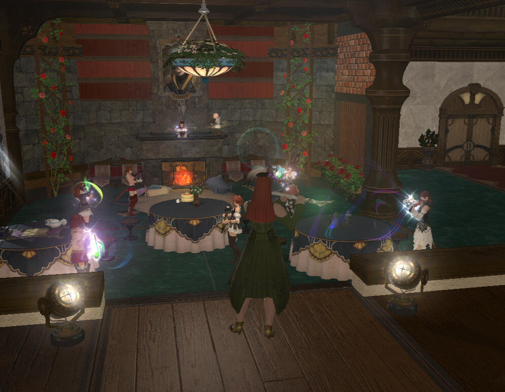 Stage rehearsals for the Lassies